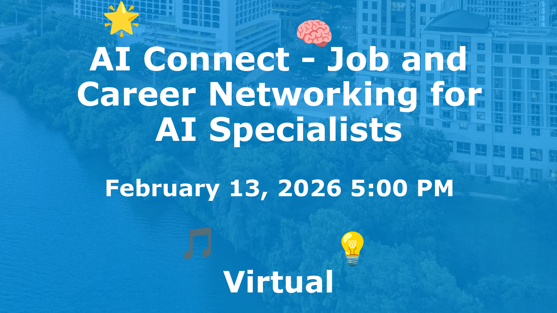 AI Connect - Job and Career Networking for AI Specialists event image